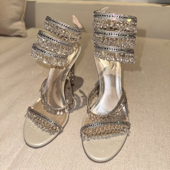 Rene Caovilla Shoes - RENE CAOVILLA - CHANDELIER SANDAL